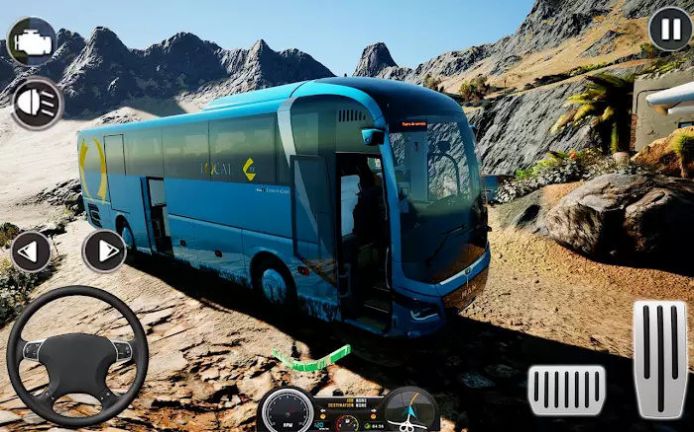 欧洲城市长途公交车模拟器游戏中文手机版截图2: