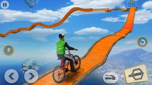 疯狂自行车特技赛3D游戏图1
