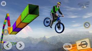 疯狂自行车特技赛3D游戏图3