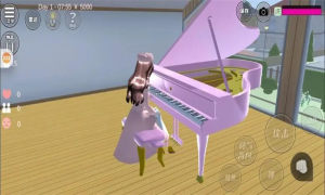 高校生活模拟物语樱花钢琴之梦游戏安卓版图片1