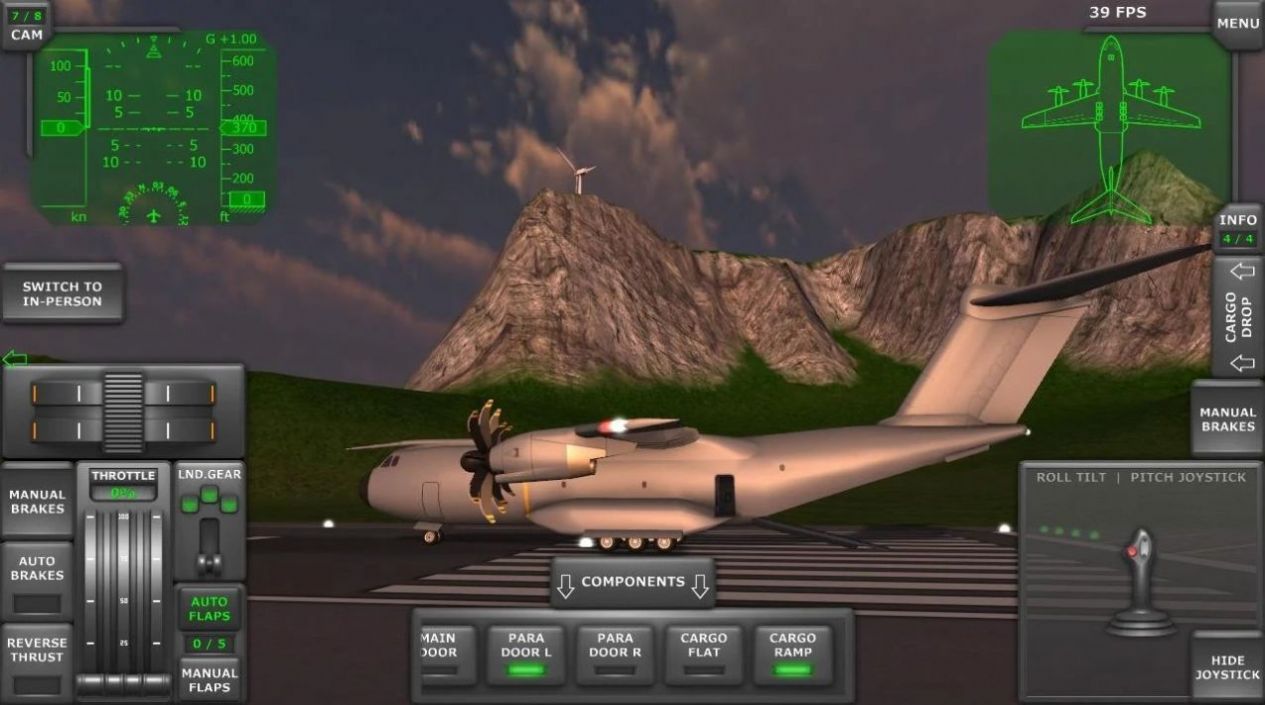 涡轮螺旋桨飞机模拟器游戏最新版图片1