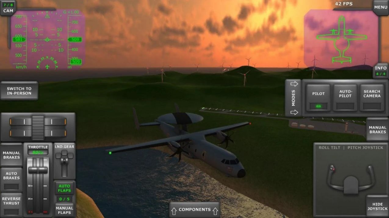 涡轮螺旋桨飞机模拟器游戏最新版图3: