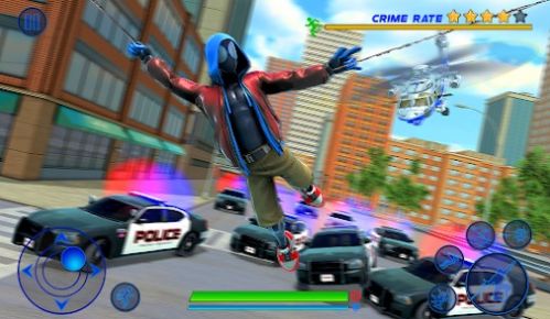 英雄蜘蛛侠绳索格斗城市模拟器游戏手机版1