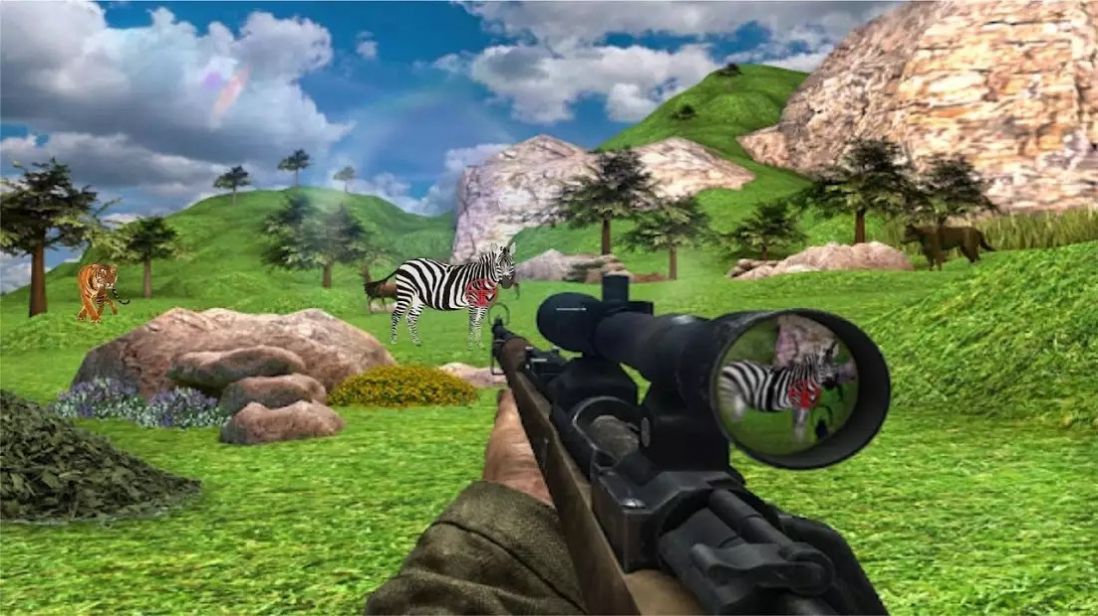 动物猎人丛林冒险游戏官方最新版图1: