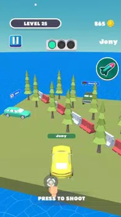 弹弓汽车竞技场游戏手机版（Slingshot Race Arena）图1:
