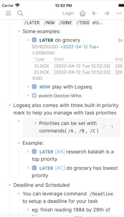 Logseq大纲笔记app官方版图1: