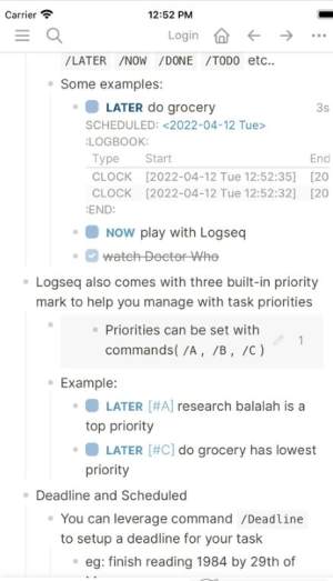 Logseq大纲笔记app图1