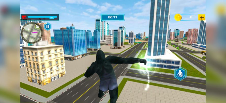 大猩猩游戏城市攻击游戏ios苹果版1