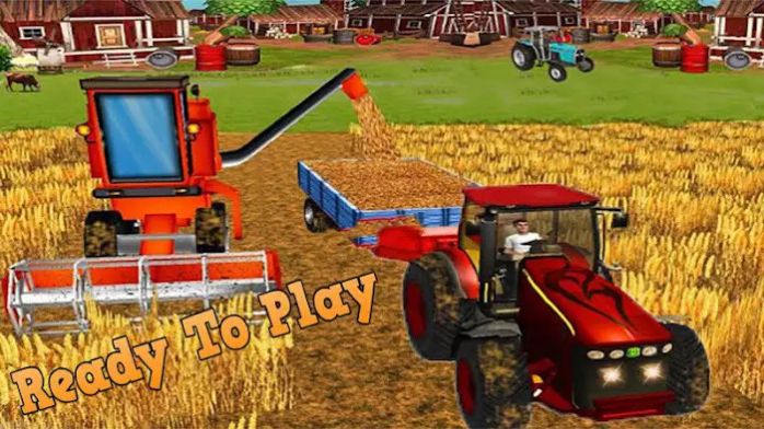 拖拉机农业耕作游戏安卓版截图1: