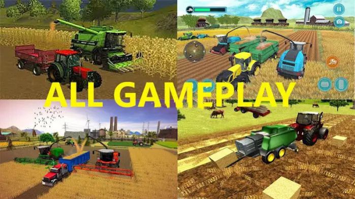 拖拉机农业耕作游戏安卓版截图2: