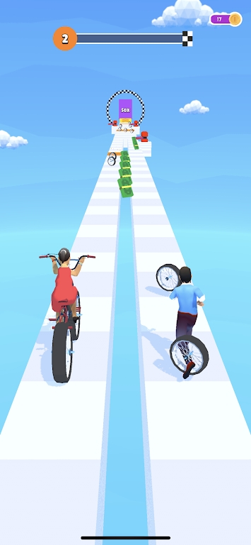 情侣自行车游戏官方版（Couples Bike）图3: