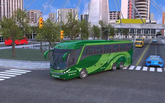 欧洲城市巴士驾驶游戏3D中文手机版图1: