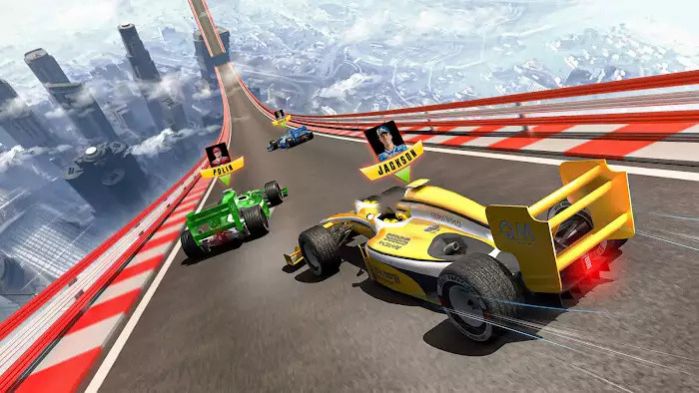 方程式赛车特技赛游戏中文版（Formula Car Stunt Racing Games）截图3: