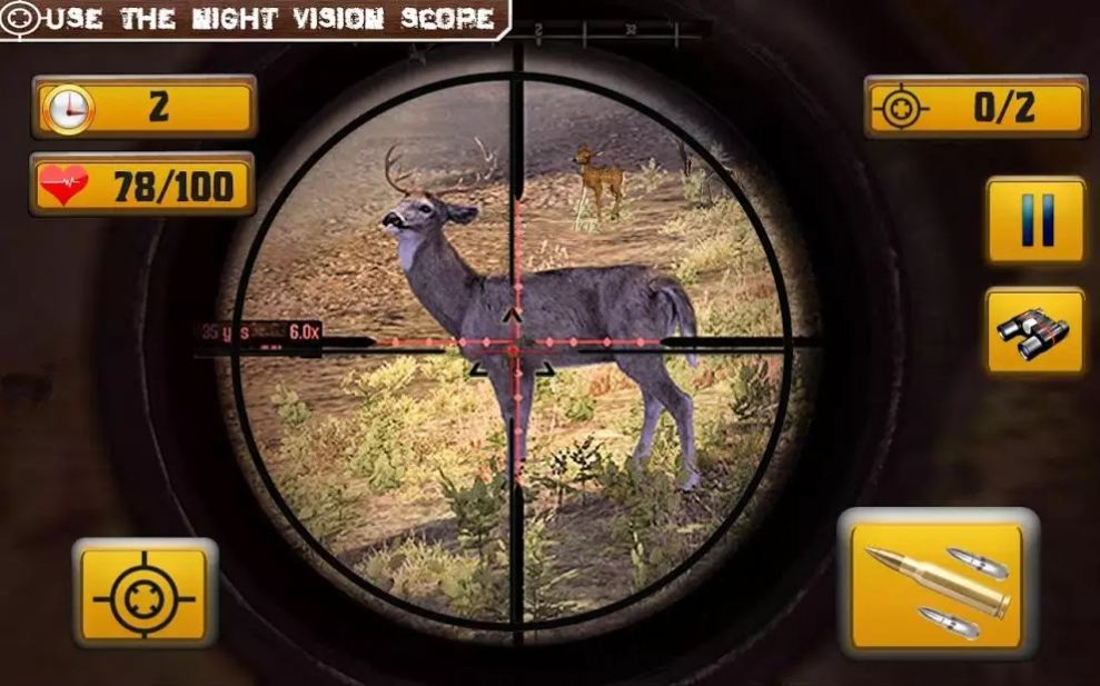 野外动物射击游戏中文版（Wild Animal Shooting）图片1