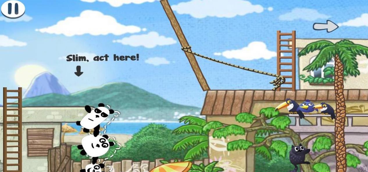 仨熊猫的巴西桑巴冒险游戏最新版（3 Pandas Brazil）图1: