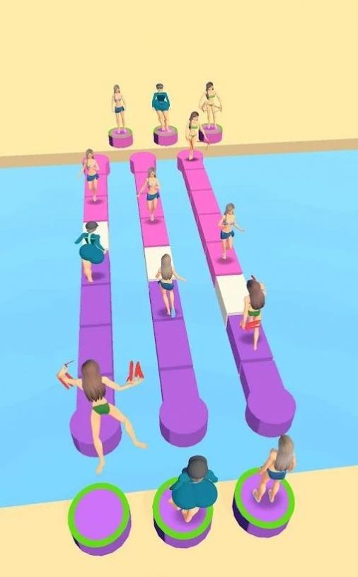 泳衣大战3D游戏安卓版（Bikini Fight 3D）图1: