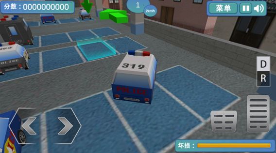 3D警车停车场游戏安卓版图1: