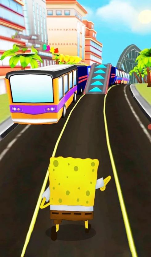 海绵地铁跑酷游戏中文版（Sponge Subway）图1: