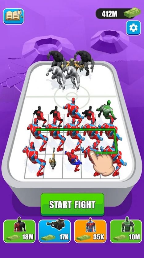 超级英雄合并大战游戏安卓版图片1