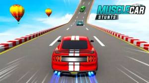 危险赛道肌肉车驾驶游戏安卓版（Muscle Car Stunts Car Games）图片1
