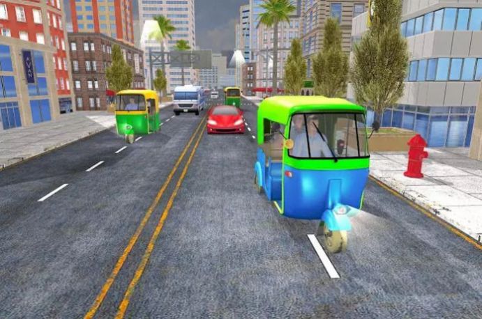 城市自动黄包车游戏官方安卓版图片1