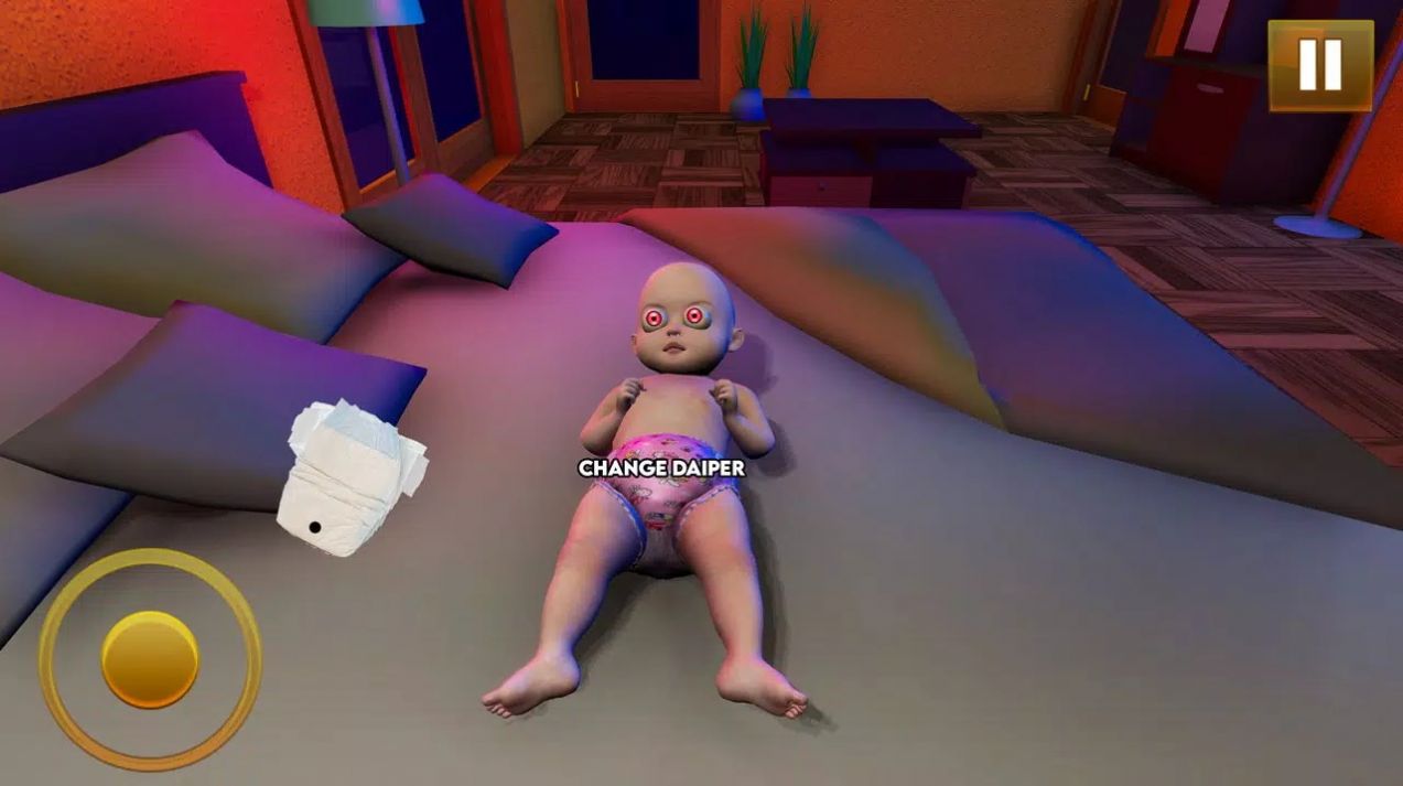 恐怖婴儿模拟器游戏中文免费版截图4: