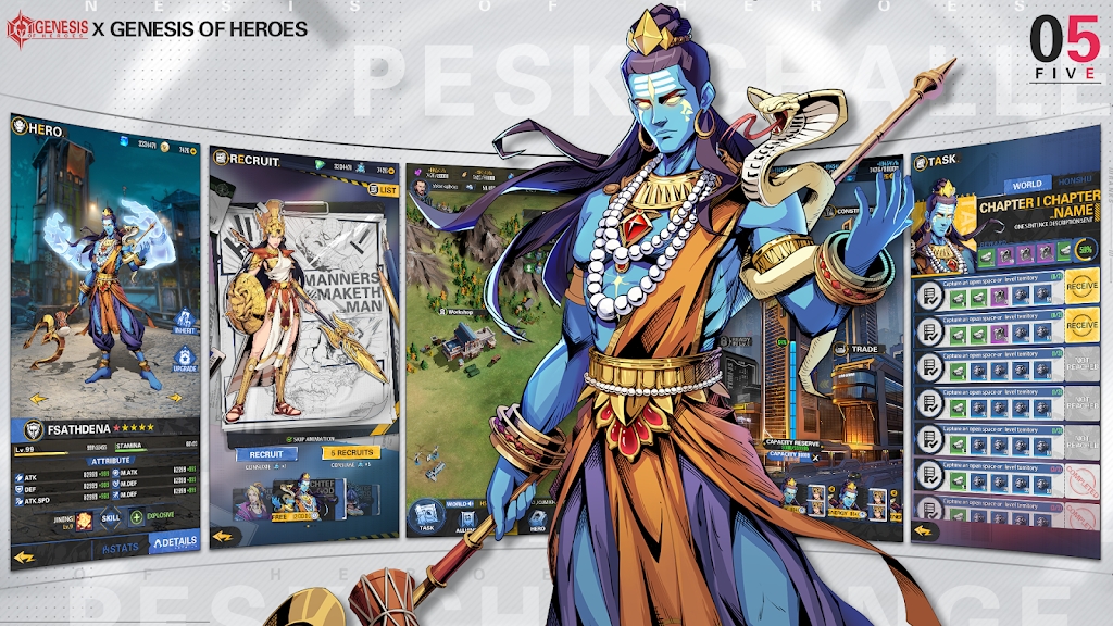 英雄的起源游戏官方版（Genesis of Heroes）图1: