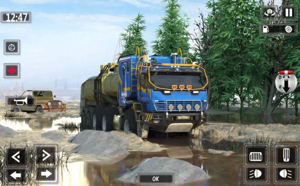 泥浆卡车越野驾驶游戏中文版（Mud Truck Offroad Driving）图1:
