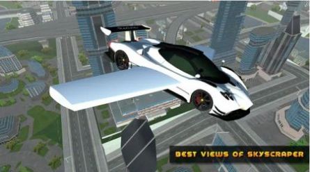 飞车真实驾驶游戏中文版（Flying Car Real Driving）图9: