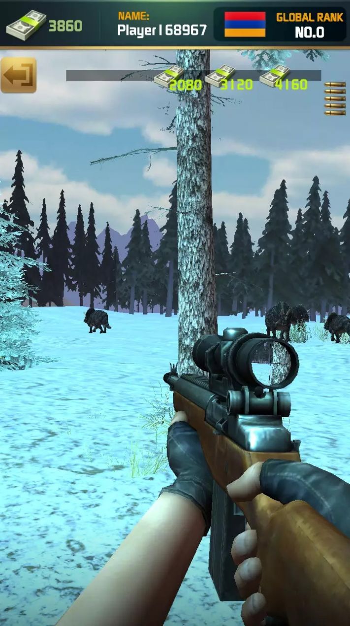 荒野狩猎射击猎物游戏中文手机版图片1