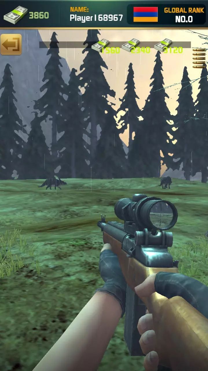 荒野狩猎射击猎物游戏中文手机版图1: