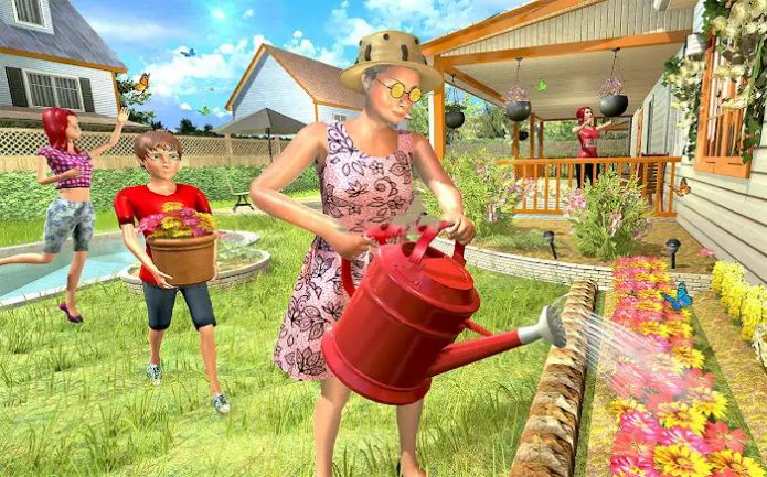 超级奶奶生活模拟游戏中文版图1: