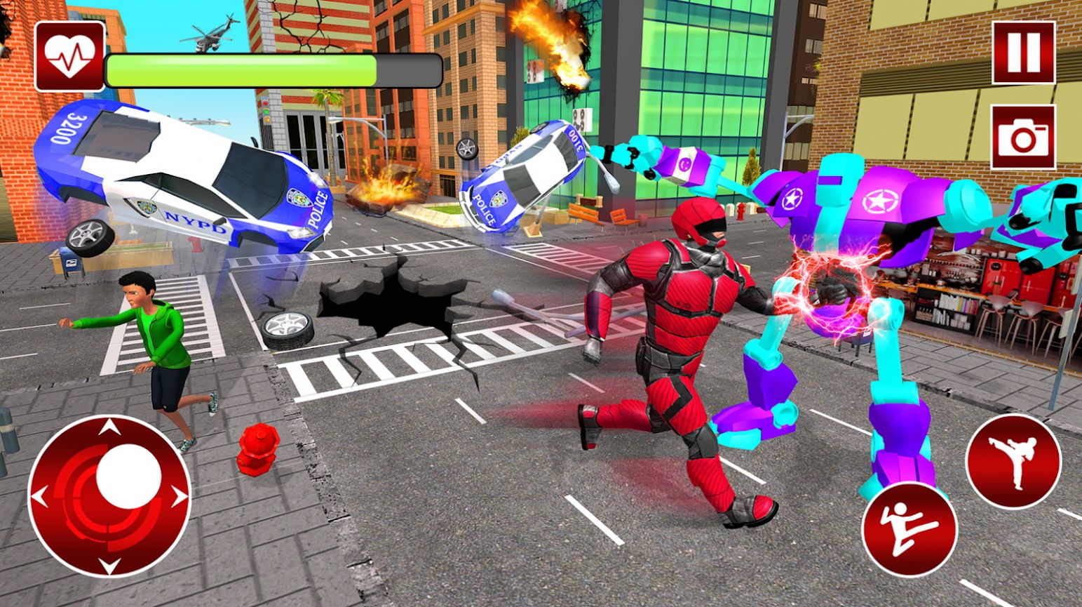 机器人速度英雄城市游戏官方版图3: