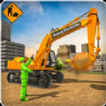 建造施工挖掘机模拟游戏