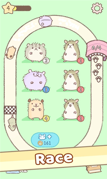 仓鼠跑跑跑游戏官方版(hamster race)图片1