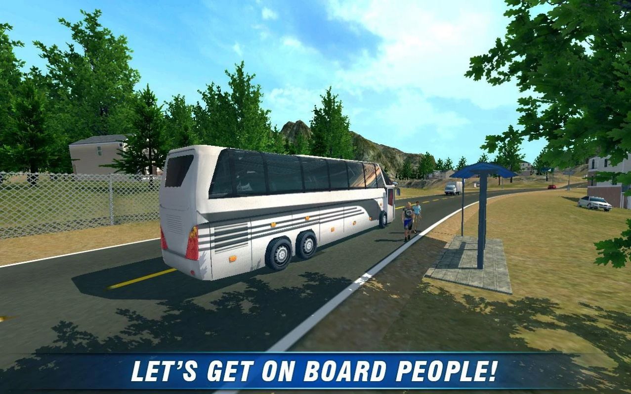 城市巴士公交车驾驶模拟器2022中文版游戏下载图2:
