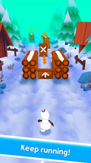 雪人狂奔冰冻之旅游戏图3