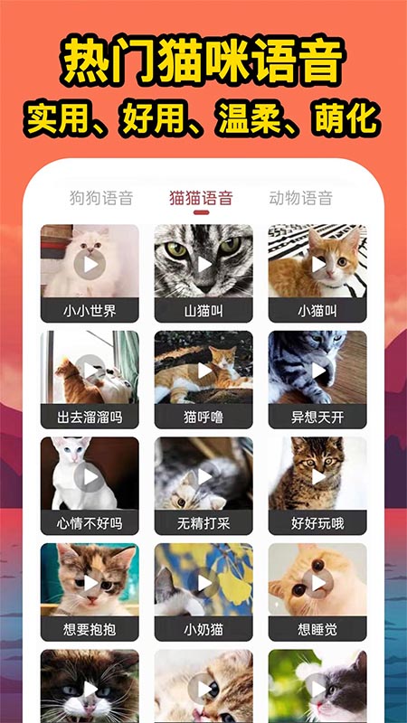 人人猫狗翻译交流器APP手机版图2:
