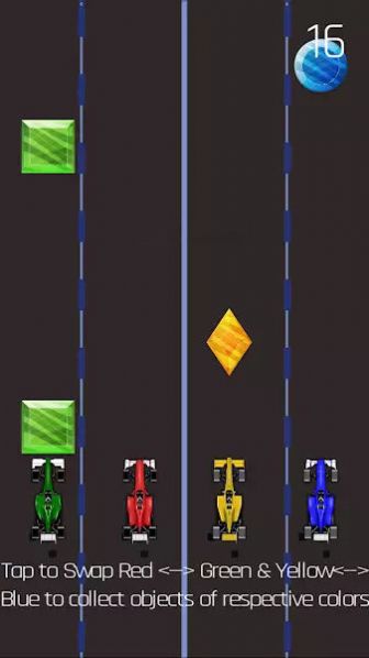 四车竞速游戏手机版（Four Cars） 图2: