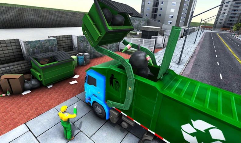 垃圾车真实驾驶模拟器游戏官方版图2: