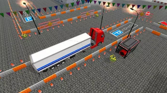 重型大齿轮卡车停车模拟器3D游戏最新版图3: