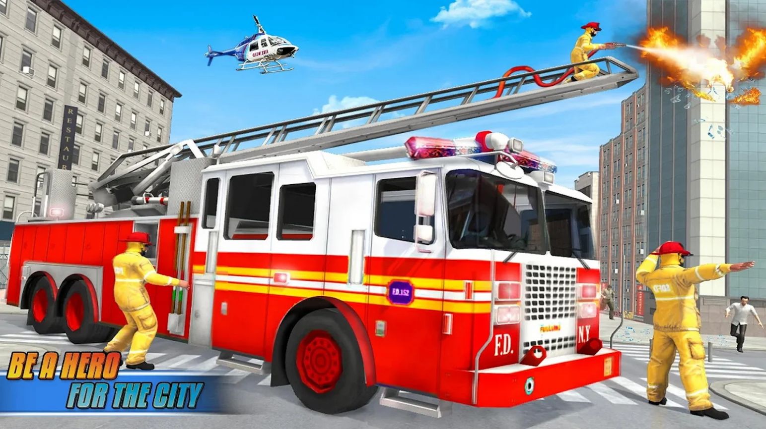 真实消防车模拟驾驶灭火游戏安卓版图3: