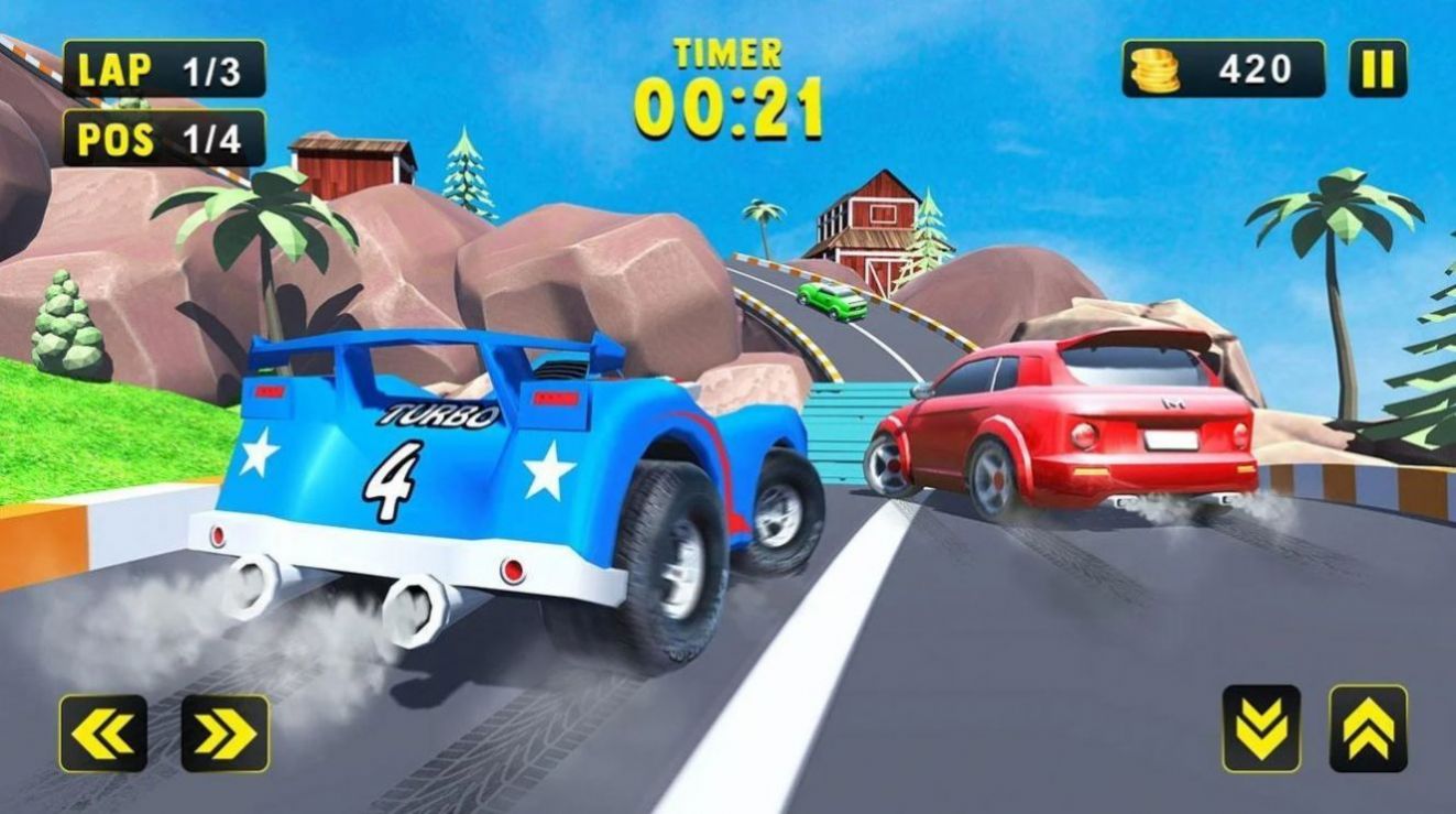极限卡通赛车游戏安卓版图3: