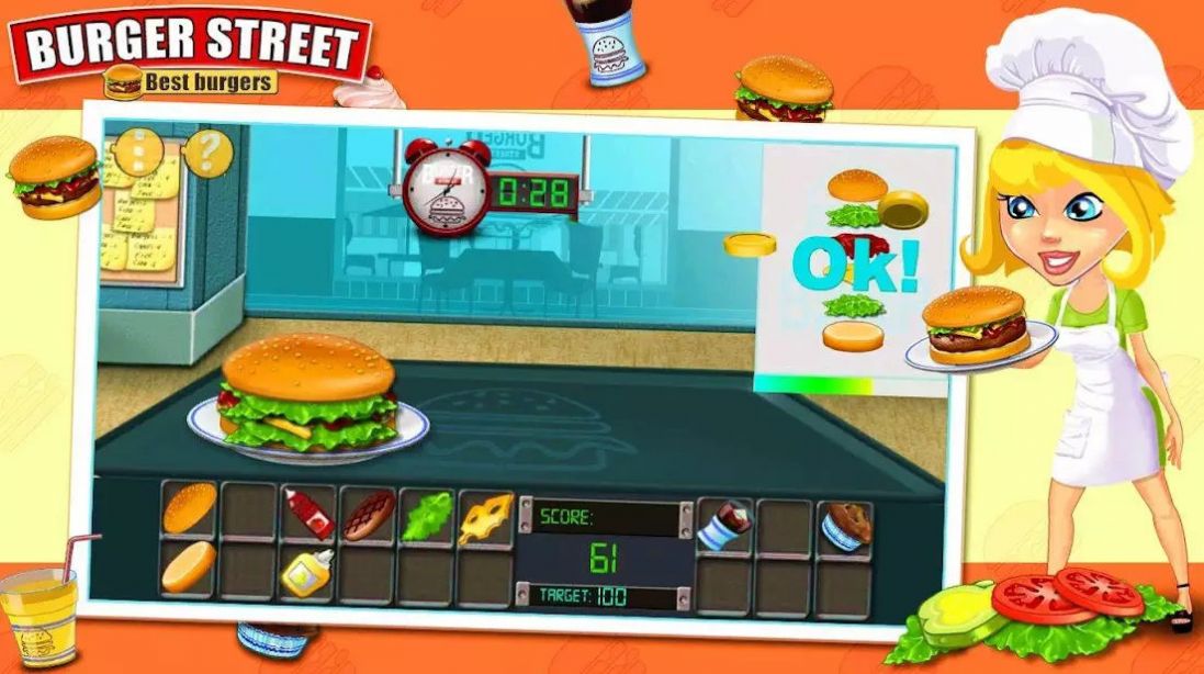 汉堡美食街游戏安卓最新版2