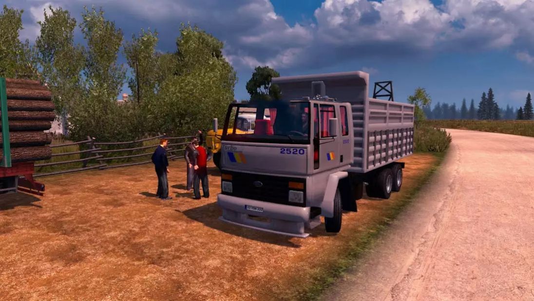 卡车货物运输模拟器游戏最新版2022图1: