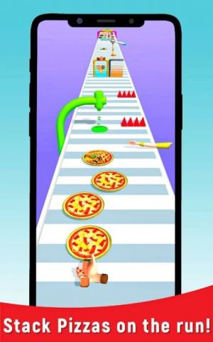 披萨长堆栈冲刺游戏安卓官方版图片1