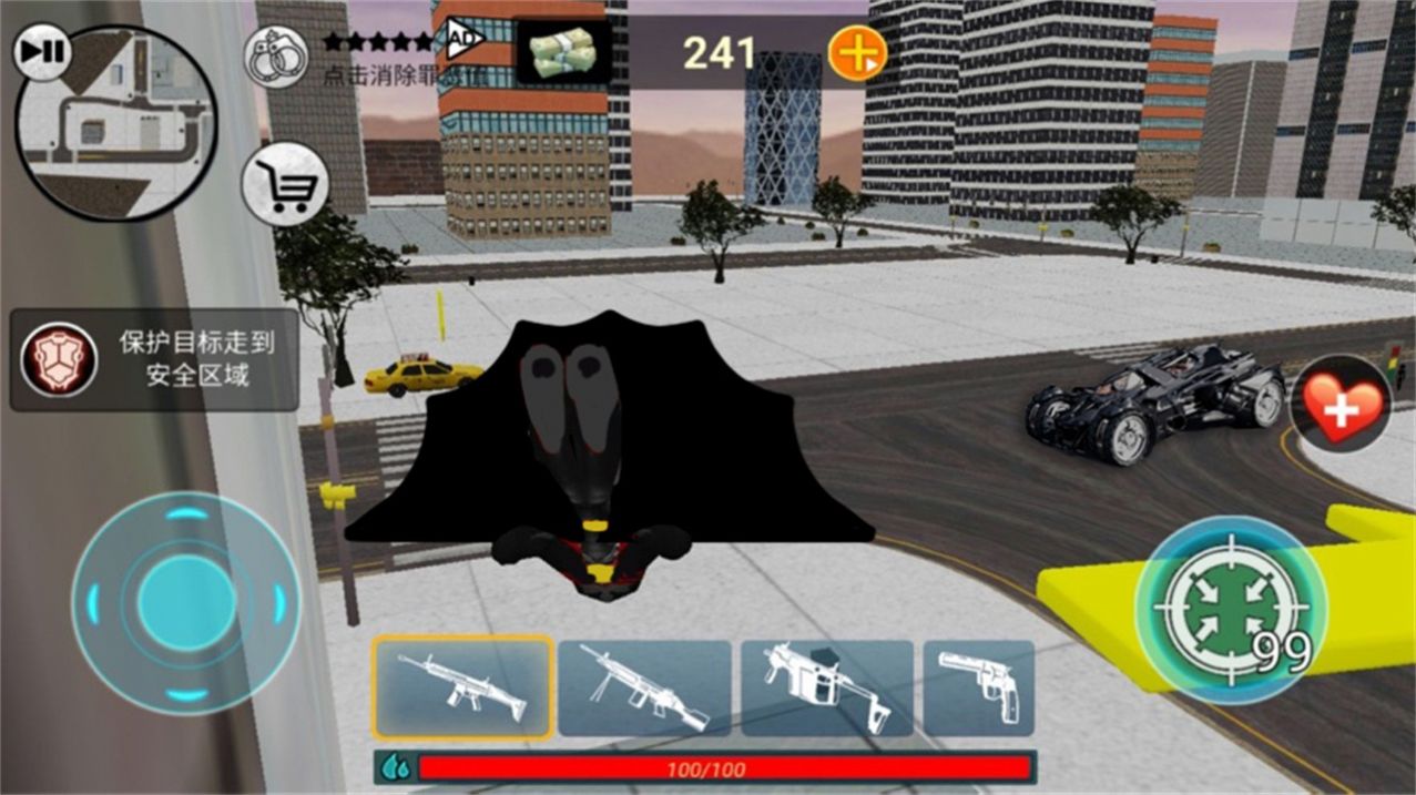 无敌蝙蝠战士游戏中文版图片1