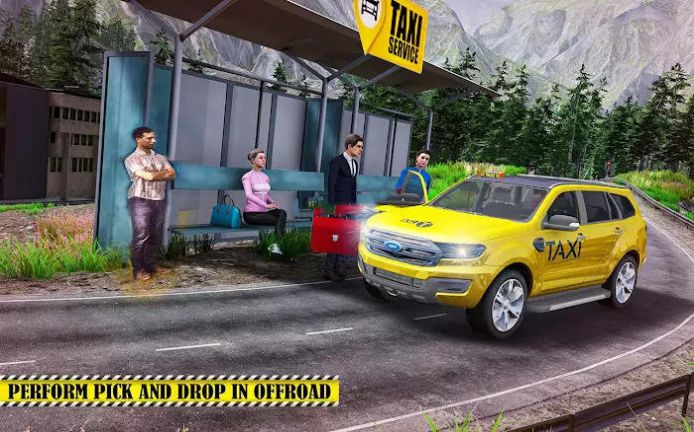 大型出租车模拟器游戏官方安卓版截图1: