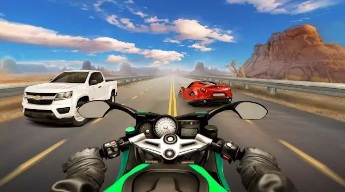 交通摩托车比赛游戏官方安卓版图1:
