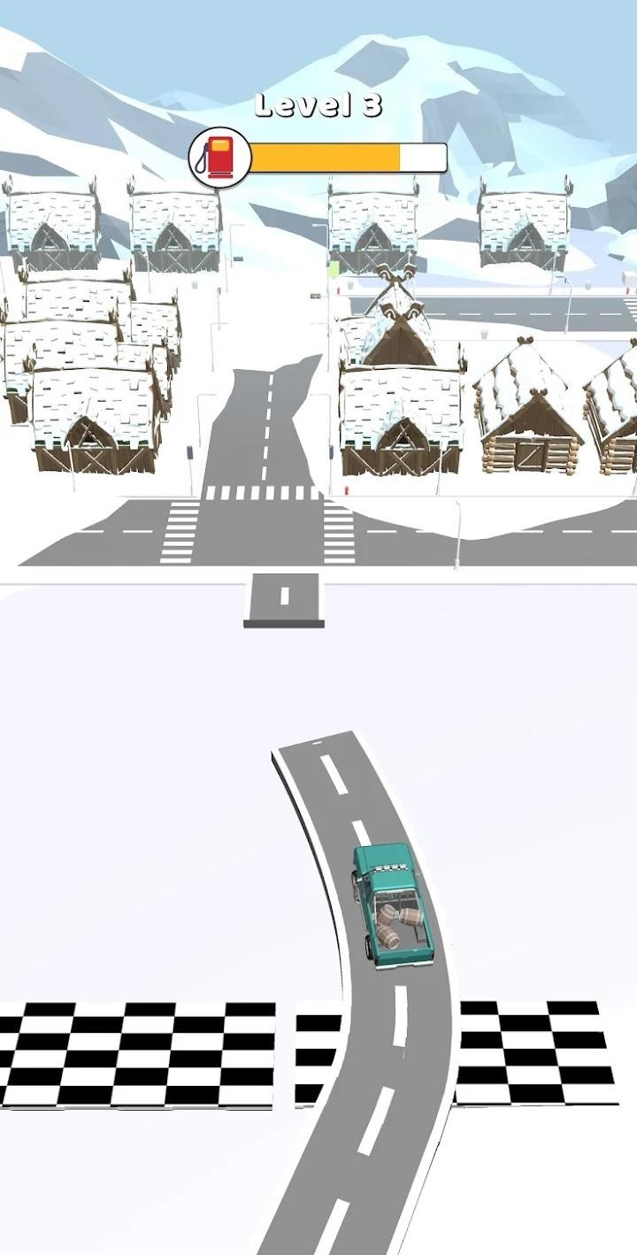 指尖造路3D游戏安卓最新版（Road Maker）图2: